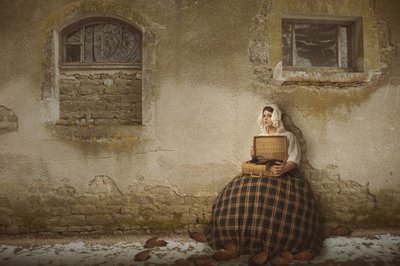 Melancholischer Vintage-Reisender von Christine von Diepenbroek
