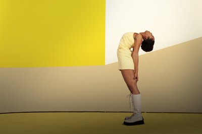 Moderne gelbe Bewegung von Christine von Diepenbroek