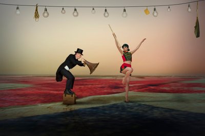 Theatralische Zirkusvorstellung von Christine von Diepenbroek