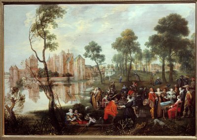 Im Park von Christoffel Jacobsz van der Lamen