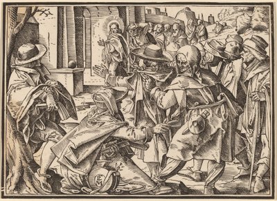 Christus erzählt seinen Jüngern vom Jüngsten Gericht von Christoph Murer