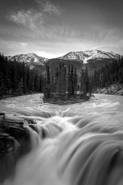 Majestätischer Bergwasserfall von Christoph Schaarschmidt