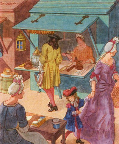 Tabakverkäuferin von Christophe (1856 1945)