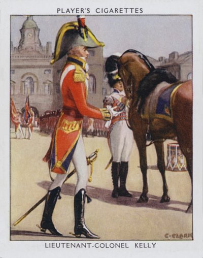 Oberstleutnant Kelly (Farblithografie) von Christopher (after) Clark