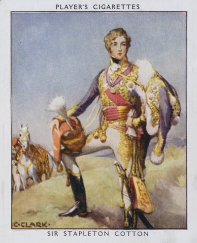 Sir Stapleton Cotton von Christopher (after) Clark