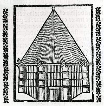 Eine Hütte aus 