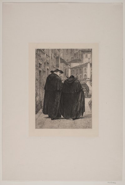 Zwei römische Priester von Cilius Johannes Konrad Andersen