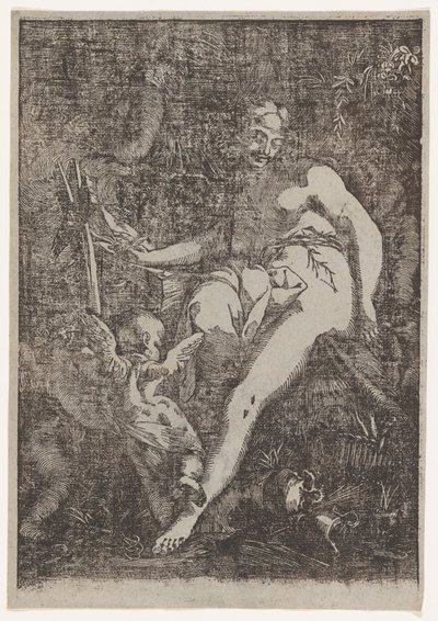 Die heilige Maria Magdalena in Buße, 1590-1607 von Circle of Giuseppe Scolari