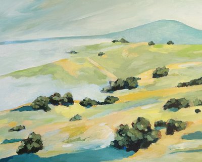 Ruhige Küstenlandschaft von Claire Whitehead