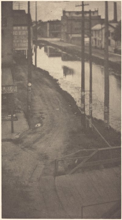 Telegrafenmasten, ca. 1900 von Clarence Henry White
