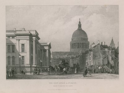 Das Postamt und die St. Paul