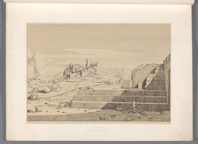Ansicht von Athen von Claude Félix Théodore Caruelle d