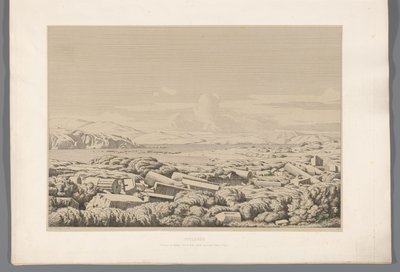 Ansicht der Kykladen von Claude Félix Théodore Caruelle d