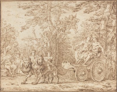 Der Triumph der Ehe von Claude Gillot