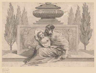 Allegorie auf Anna von Österreich von Claude Mellan