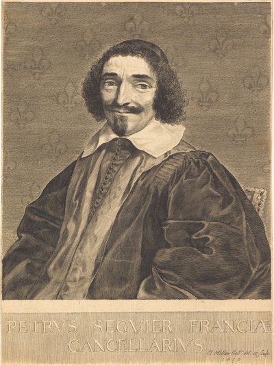 Pierre Séguier von Claude Mellan