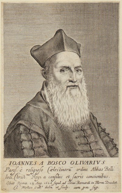 Porträt von Jean Du Bois-Olivier von Claude Mellan
