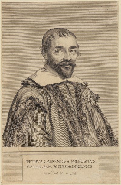 Porträt von Pierre Gassendi von Claude Mellan