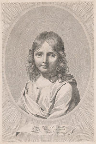 Das Jesuskind von Claude Mellan