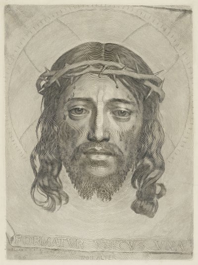 Das Schweißtuch von Claude Mellan