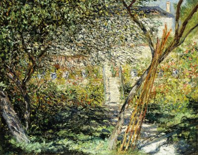 Ein Garten in Vetheuil, 1881 von Claude Monet