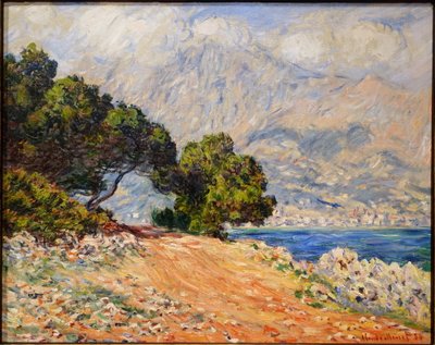 Cap Martin, nahe Menton von Claude Monet