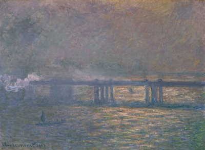 Charing Cross Brücke von Claude Monet