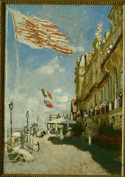 Hotel des Roches Noires von Claude Monet