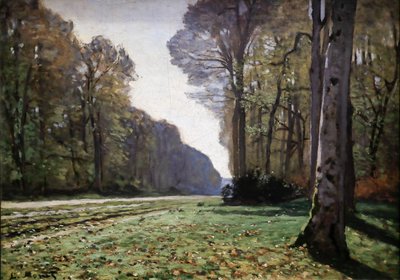 Le pavé de Chailly 1865 von Claude Monet