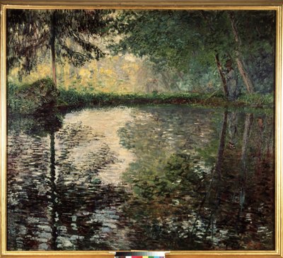 Der Teich von Montgeron von Claude Monet