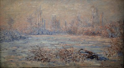 Der Frost, Sonneneffekt von Claude Monet
