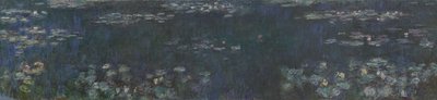Die Seerosen - Grüne Reflexionen von Claude Monet