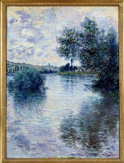 Vetheuil. Gemälde von Claude Monet (1840-1926) 1879. Rouen, Museum der Schönen Künste von Claude Monet