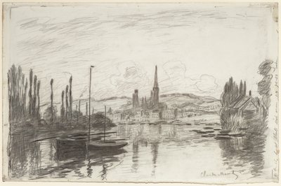 Ansicht von Rouen von Claude Monet
