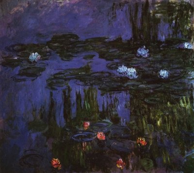 Seerosen von Claude Monet