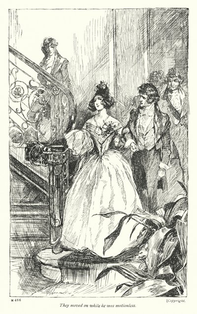Illustration für Disraelis Coningsby von Claude Shepperson