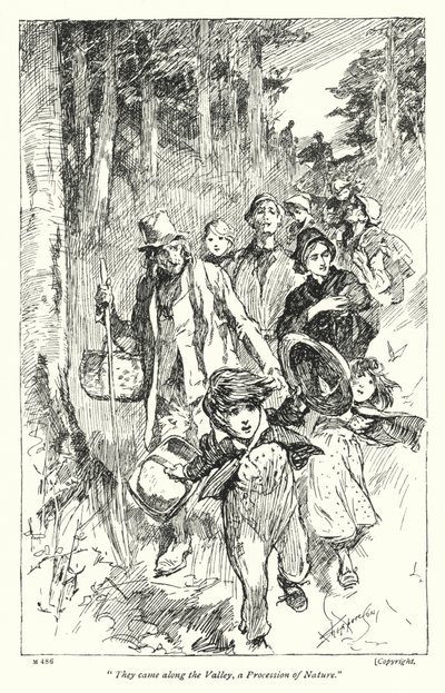 Illustration zu Disraelis Coningsby von Claude Shepperson