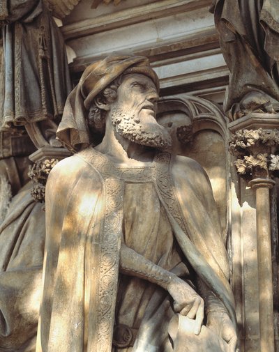 Daniel. Der Sockel des Mosesbrunnens (Skulptur) von Claus Sluter