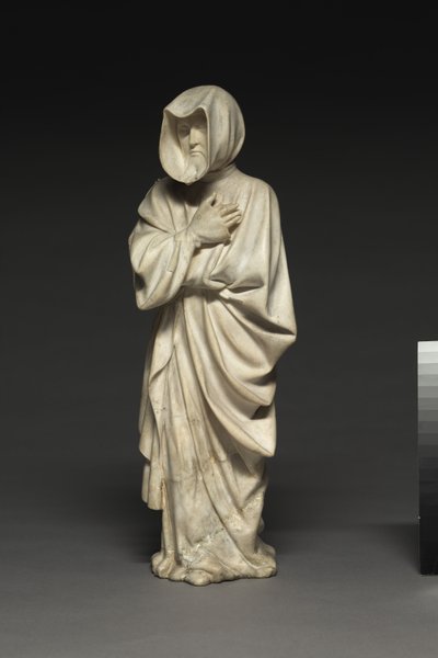 Zwei Trauernde vom Grab von Philipp dem Kühnen, Herzog von Burgund, 1404-10 von Claus de Werve