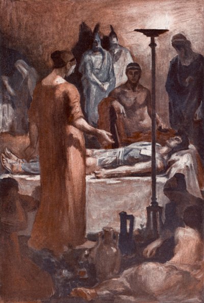 Illustration zur Ilias von Homer von Clement Goutier