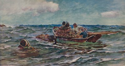 Die Hummerfänger, 1886, 1935 von Colin Hunter