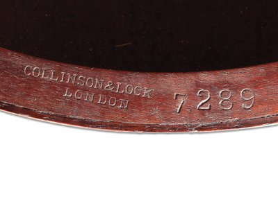 Viktorianischer eingelegter Gelegenheits-Tisch, Detail, um 1880 von Collinson and Lock