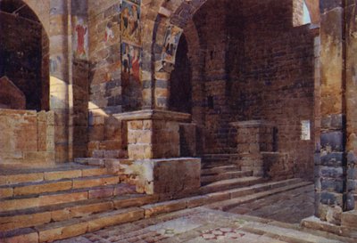 Die Kirche St. Peter (12. Jahrhundert), Toscanella von Commendator Formilli