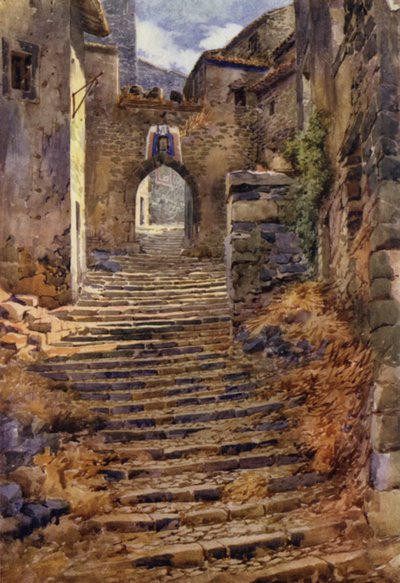 Das Tor des Tals, Affile von Commendator Formilli