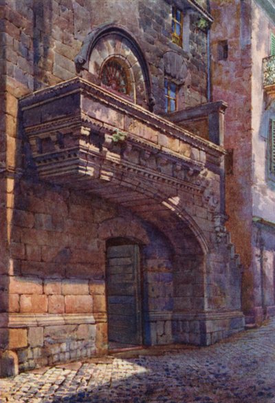 Der Balkon von Bella Galiana, Viterbo von Commendator Formilli