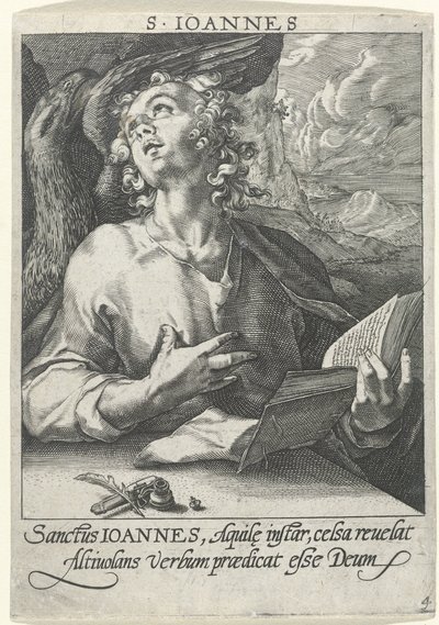 Evangelist Johannes (Die vier Evangelisten) von Conrad Goltz (possibly)