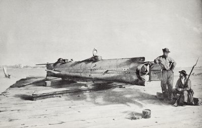 Konföderierten-U-Boot, Hunley von Conrad Wise Chapman
