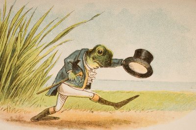 Ein Frosch wollte freit gehen, aus 