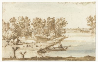 Oude Poll bei Wilp an der IJssel (Aen den Yssel) von Constantijn Huygens (II)
