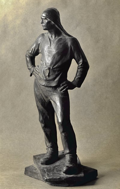 Der Hafenarbeiter von Antwerpen von Constantin Emile Meunier